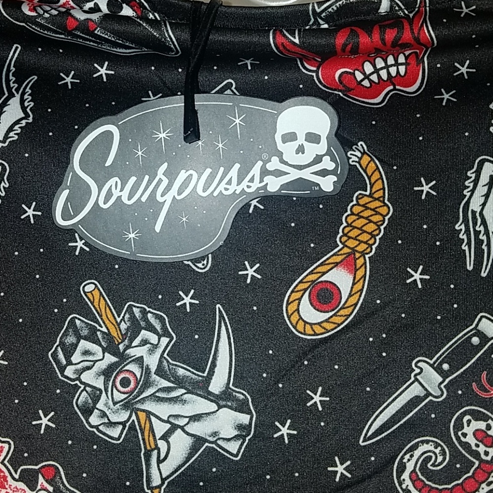 Sourpuss Friday 13th Horror Dress Devil Spider - Picture 8 of 8
